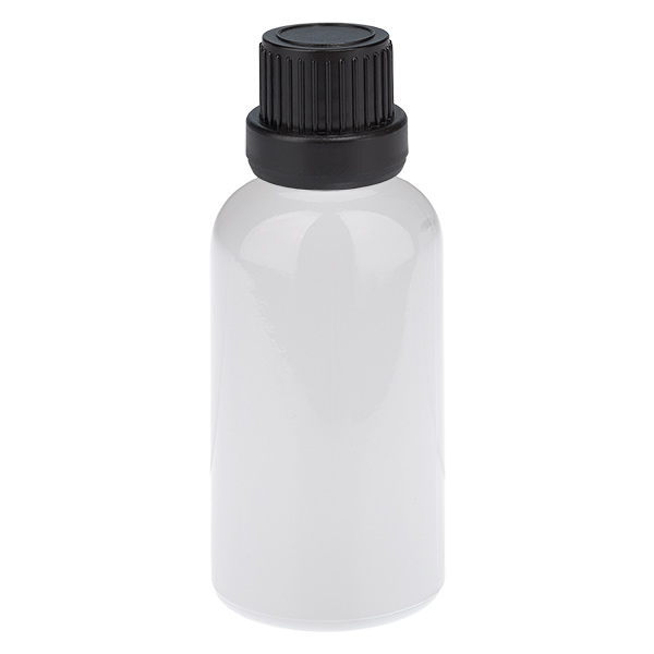 30 ml pullo, 11 mm kierrekorkki, musta, alkuperäiskorkki WhiteLine UT18/30