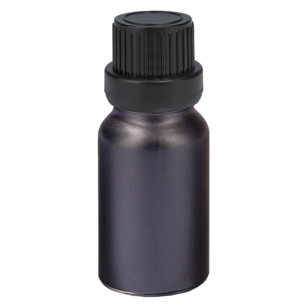 10ml pullo 11mm kierrekorkki musta väärentämisen estävä korkki BlackLine UT18/10