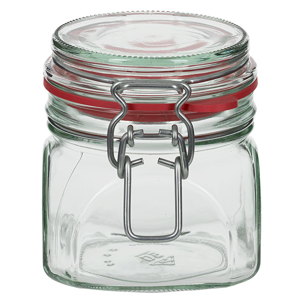 370ml säilytyspurkki kumirenkaalla ja kääntyvällä kannella UNiTWIST