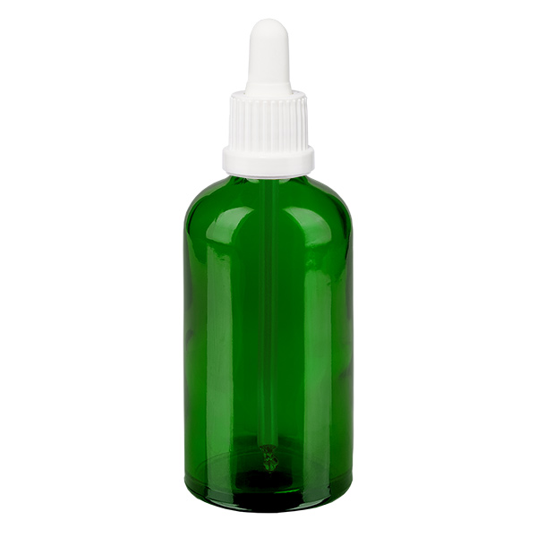 100ml pipettipullo valkoinen väärentämisen estävä korkki GreenLine UT18/100