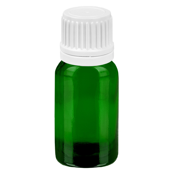 10ml pullo 11mm kierrekorkki valkoinen väärentämisen estävä sulkeminen GreenLine UT18/10 GreenLine UT18/10