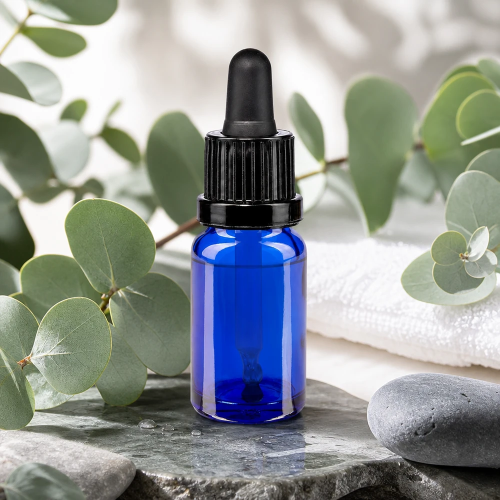 10ml pipettipullo musta tamper-evident-korkki BlueLine UT18/10 10ml pipettipullo musta tamper-evident-korkki BlueLine UT18/10