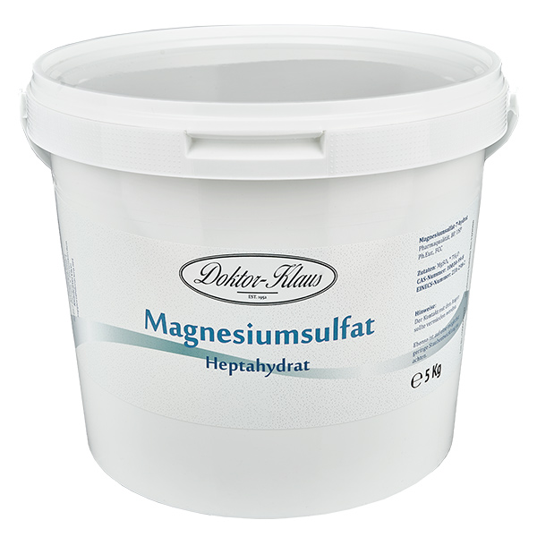 Magnesiumsulfaatti (7-hydraatti) 5kg Doktor-Klaus Magnesiumsulfaatti (7-hydraatti) 5kg Doktor-Klaus