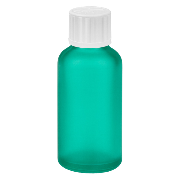 50ml pullo 11mm kierrekorkki valkoinen vakio lapsiturvallinen GreenLine UT18/50 GreenLine UT18/50