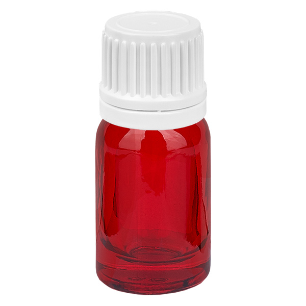 5ml pullo 11mm kierrekorkki valkoinen väärentämisen estävä korkki RedLine UT18/5