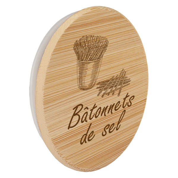 Puinen suojus "Bâtonnets de sel" pour WECK RR100 Puinen suojus "Bâtonnets de sel" pour WECK RR100