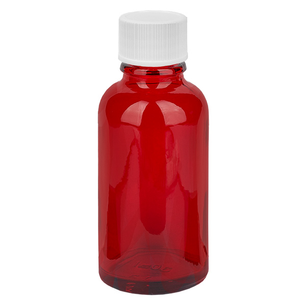 30ml pullo 11mm kierrekorkki valkoinen standardi RedLine UT18/30