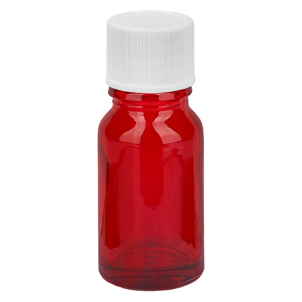 10ml pullo 11mm ruuvikorkki valkoinen Standard RedLine UT18/10