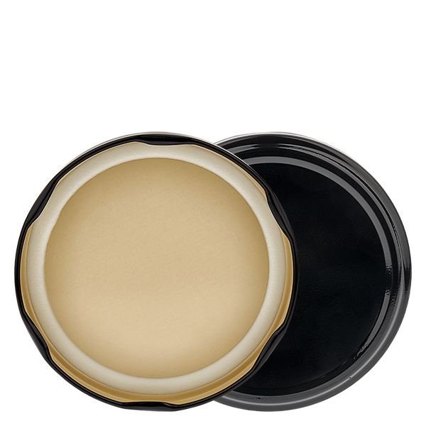 82mm BasicSeal-kansi musta (TO82) UNiTWIST