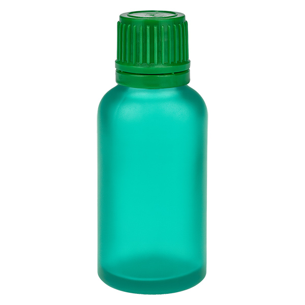 30ml pullo 11mm kierrekorkki vihreä väärentämisen estävä korkki GreenLine UT18/30 GreenLine UT18/30