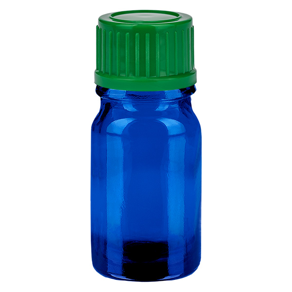 5ml pullo 11mm kierrekorkki vihreä Standard BlueLine UT18/5 Standard BlueLine UT18/5