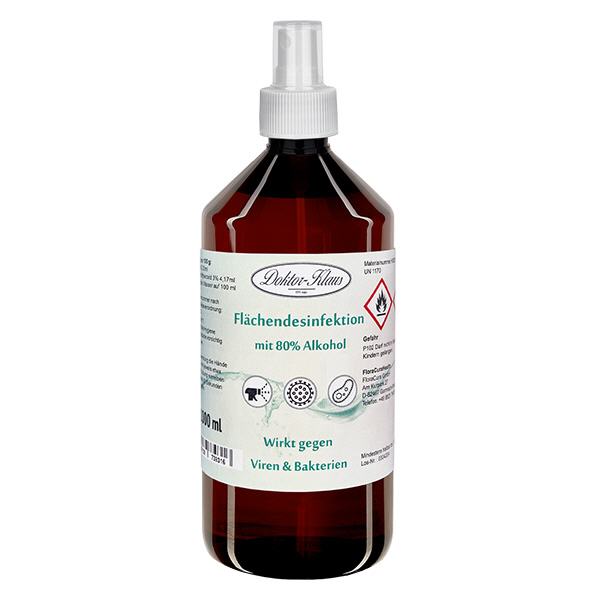 Pintadesinfiointisuihke 1000ml Doktor-Klaus Pintadesinfiointisuihke 1000ml Doktor-Klaus