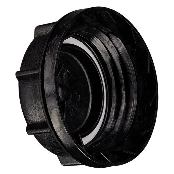 Turvaruuvikorkki kanistereihin, joissa on kierre 51.