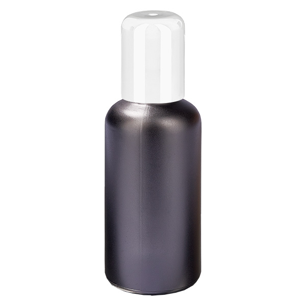 50ml roll-on-pullo valkoinen vakiokorkki BlackLine UT18/50