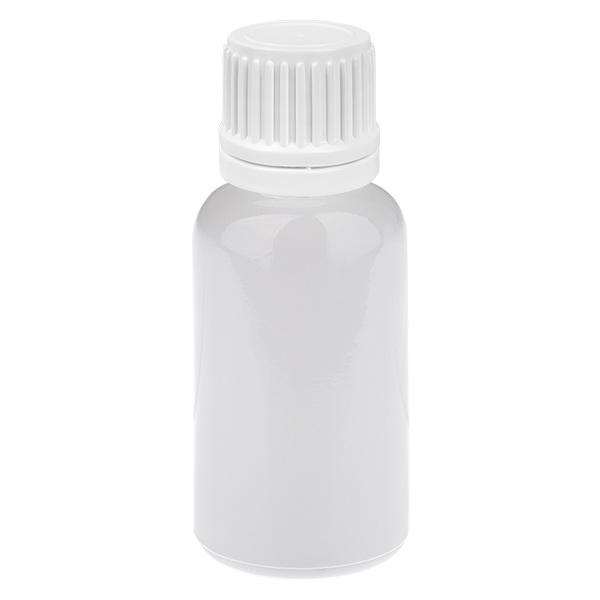 20 ml tiputuspullo 0,7 mm valkoinen alkuperäiskorkki WhiteLine UT18/20
