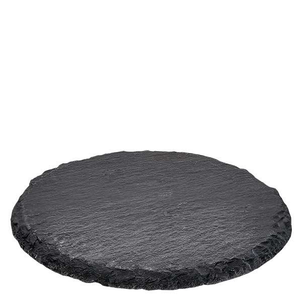 Liuskekivinen tarjoilulautanen pyöreä Ø200mm