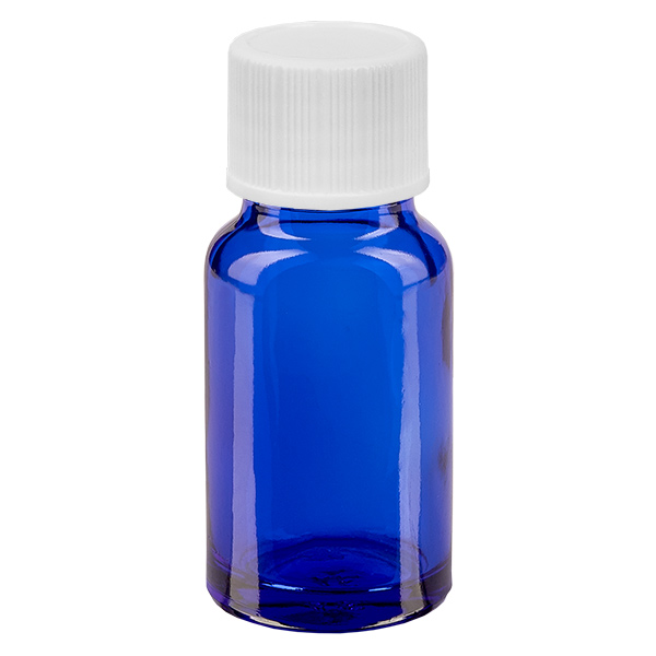 10ml pullo 11mm kierrekorkki valkoinen standardi BlueLine UT18/10 BlueLine UT18/10