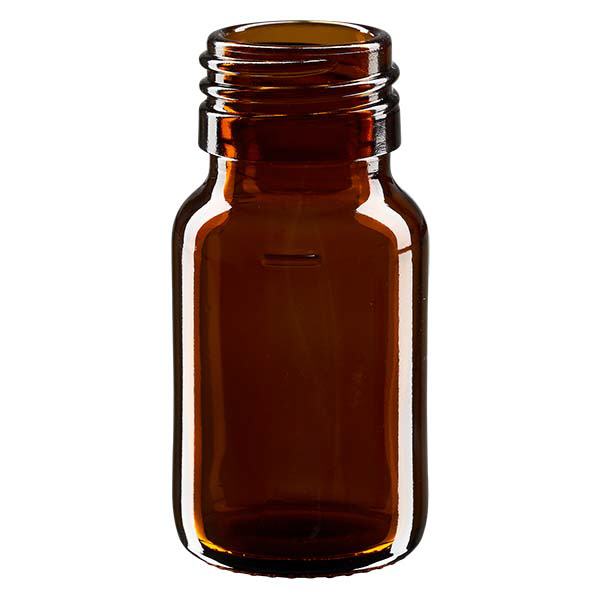 30 ml:n lääkepullo ruskea, ilman korkkia PP28 ApoGlas