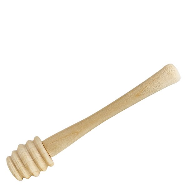 Hunajainen lusikka, joka on valmistettu kestävästä vaahterapuusta / 10,5 cm pitkä.