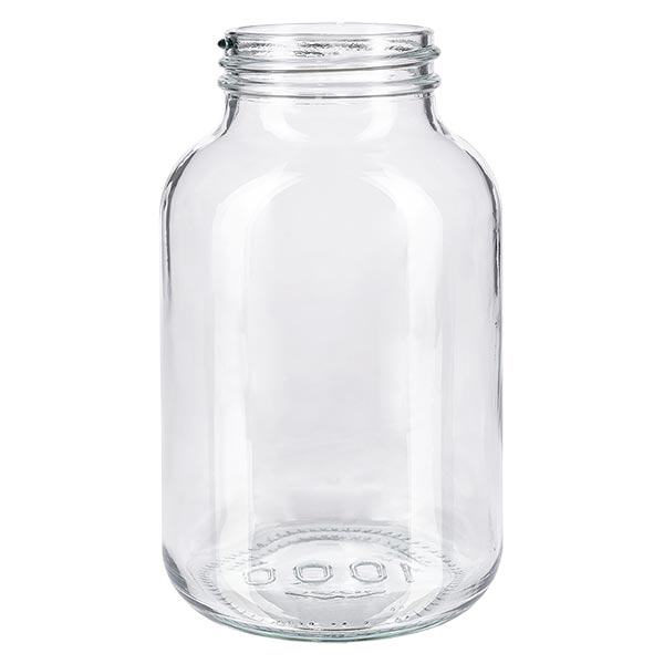 1000ml leveäkaulainen pullo kirkasta lasia 1000ml leveäkaulainen pullo kirkasta lasia