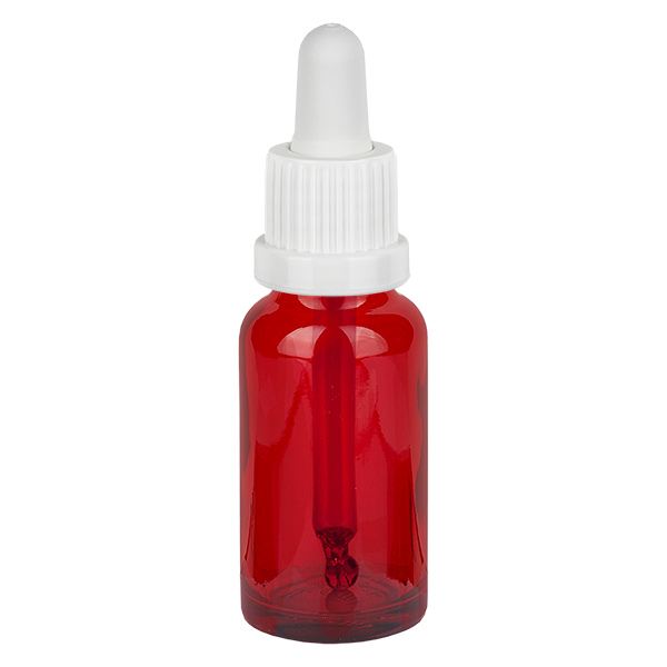 20ml pipettipullo valkoinen tamper-evident-suljin RedLine UT18/20