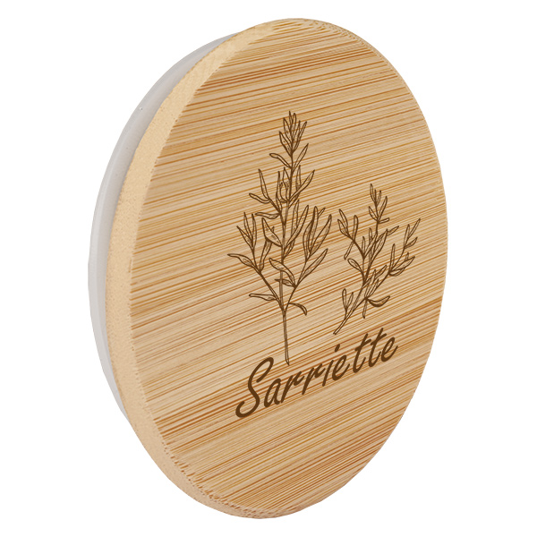 Puupäällyste "sarriette" pour WECK RR60 Puupäällyste "sarriette" pour WECK RR60