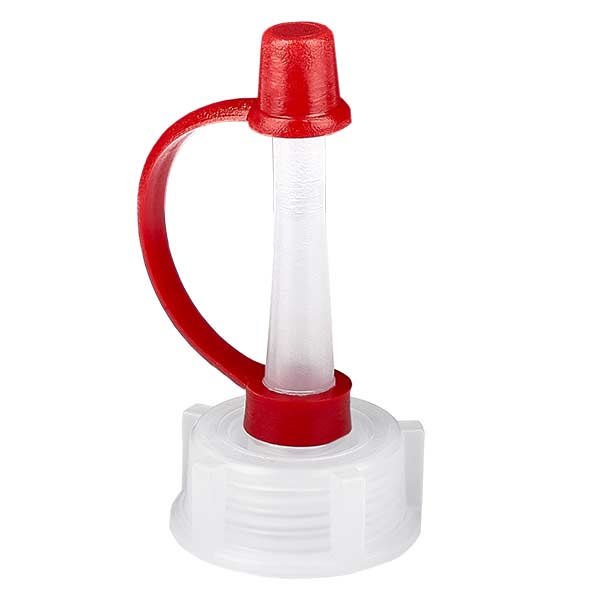 Tiputuskorkki kapeakaulaiseen laboratoriopulloon 10-30ml