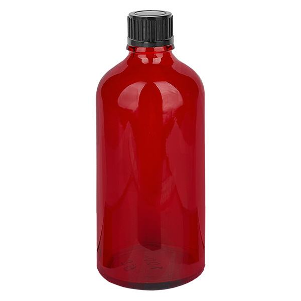 100ml pullo 11mm kierrekorkki musta vakio RedLine UT18/100 100ml pullo 11mm kierrekorkki musta vakio RedLine UT18/100