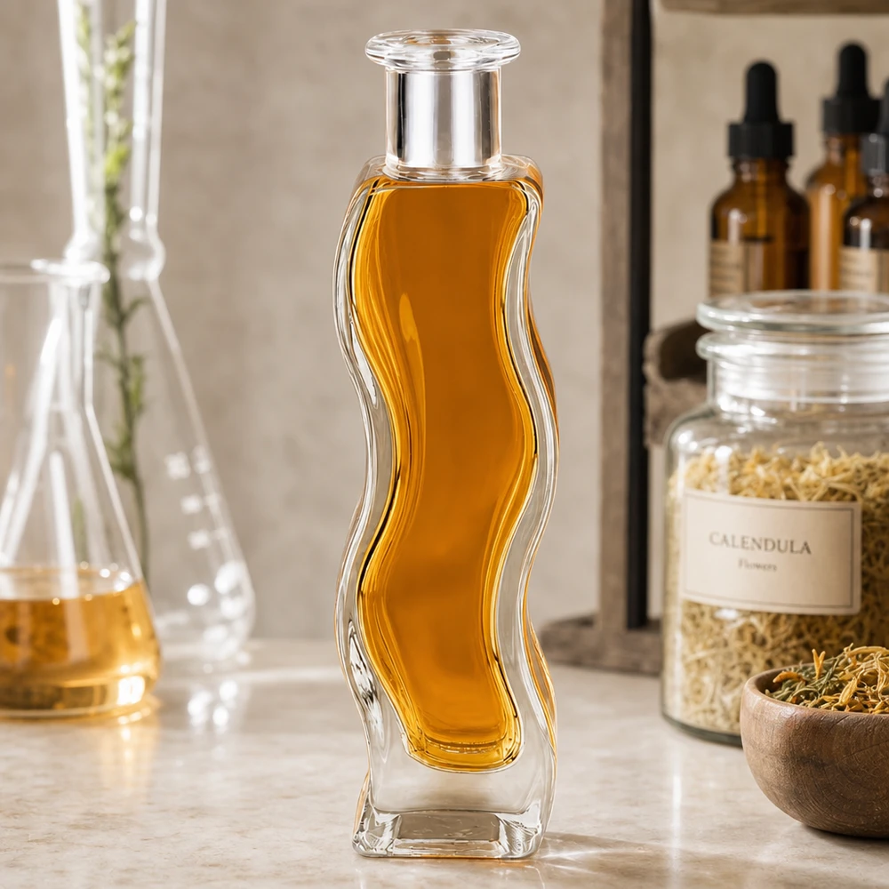 100ml Glasflasche "Melissa" ohne Verschluss UNiTWIST