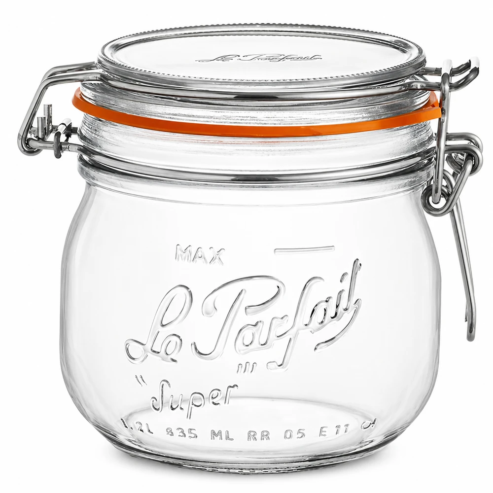 500ml Vorratsglas "Super" mit Bügelverschluss Le Parfait® 500ml Vorratsglas "Super" mit Bügelverschluss Le Parfait®