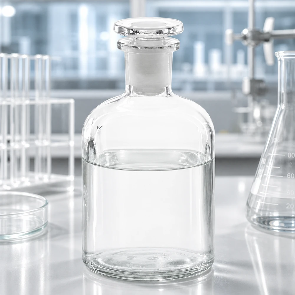Pyöreä olkapääpullo 250ml kirkas kapeakaulainen lasitulppa 250 ml:n kirkas, kapeakaulainen lasinen laboratoriopullo kemiallisille reagensseille ja liuottimille