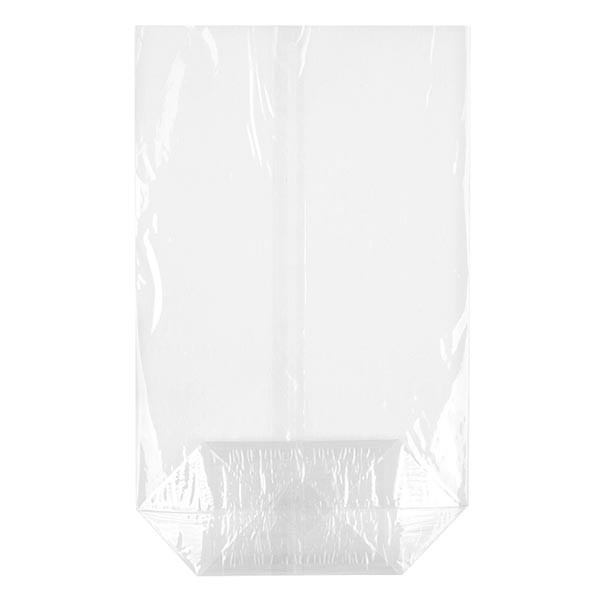 Pohjapussi, jossa on suljettu sauma (100 kpl) 230x375mm/30µm.