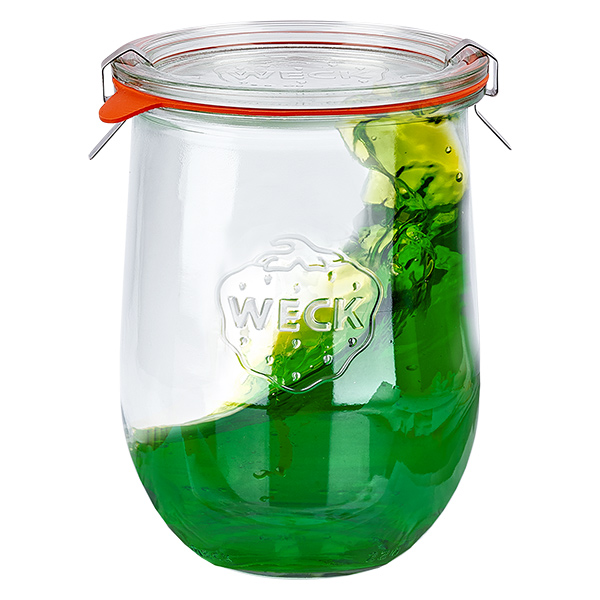 18 Weck-purkin setti 1062ml tulppaanipurkkeja, 1 litran juomapurkkeja. 18 Weck-purkin setti 1062ml tulppaanipurkkeja, 1 litran juomapurkkeja.