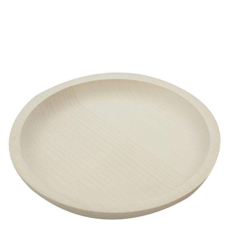 Suuri puinen lautanen ø18cm Suuri puinen lautanen ø18cm