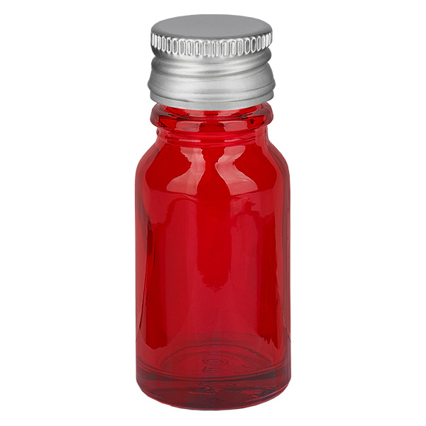 10ml pullo 11mm kierrekorkki alumiini-hopea vakio RedLine UT18/10