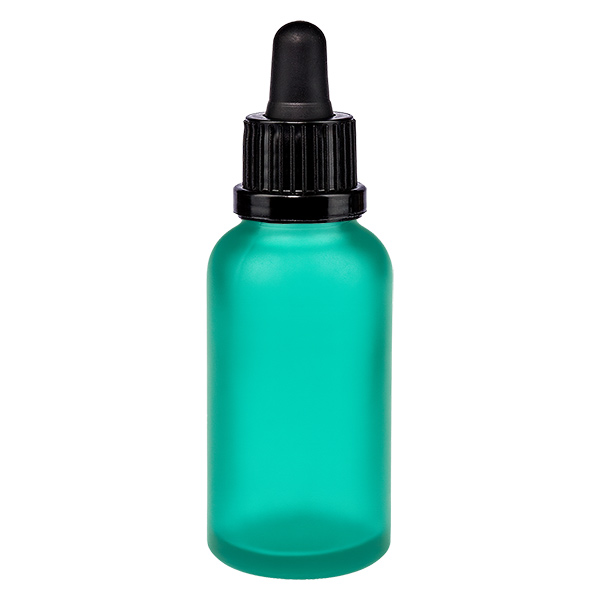 30ml pipettipullo musta tamper-evident-suljin GreenLine UT18/30