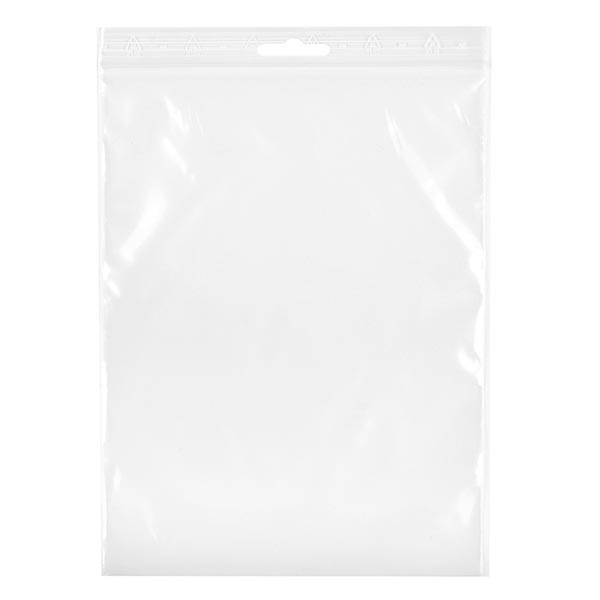 PolyZip-pussit, joissa on euroreikä (100 kappaleen pakkaus) 40x60mm/50µm PolyZip-pussit, joissa on euroreikä (100 kappaleen pakkaus) 40x60mm/50µm