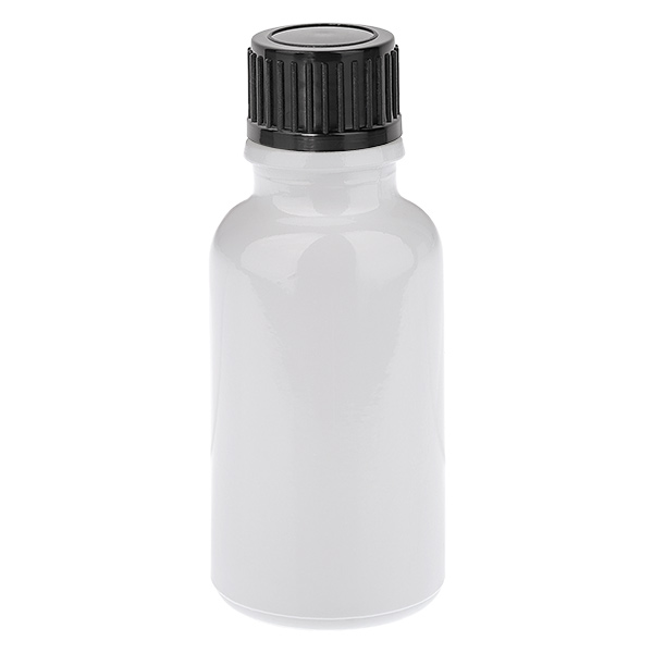20 ml pullo, 11 mm kierrekorkki, musta, vakiomalli WhiteLine UT18/20 20 ml pullo, 11 mm kierrekorkki, musta, vakiomalli WhiteLine UT18/20