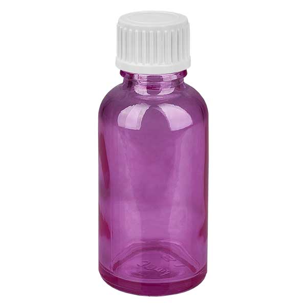 30ml tippapullo 0,9mm valkoinen standardi PurpleLine. UT18/30