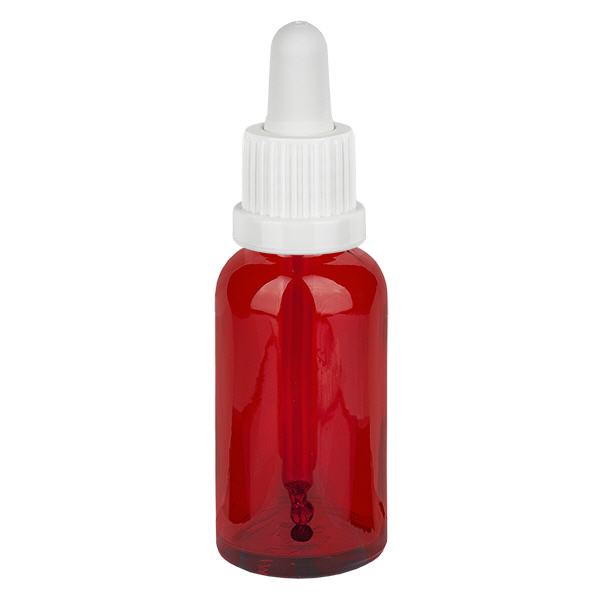 30ml pipettipullo valkoinen väärentämisen estävä korkki RedLine UT18/30 RedLine UT18/30