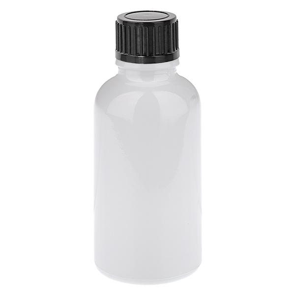30 ml pullo, 11 mm kierrekorkki musta, vakiomalli WhiteLine UT18/30