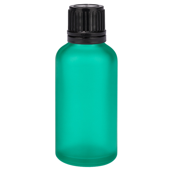 50ml pallopullo 8mm kaaderengas musta sinetöity sulkeminen GreenL. UT18/50