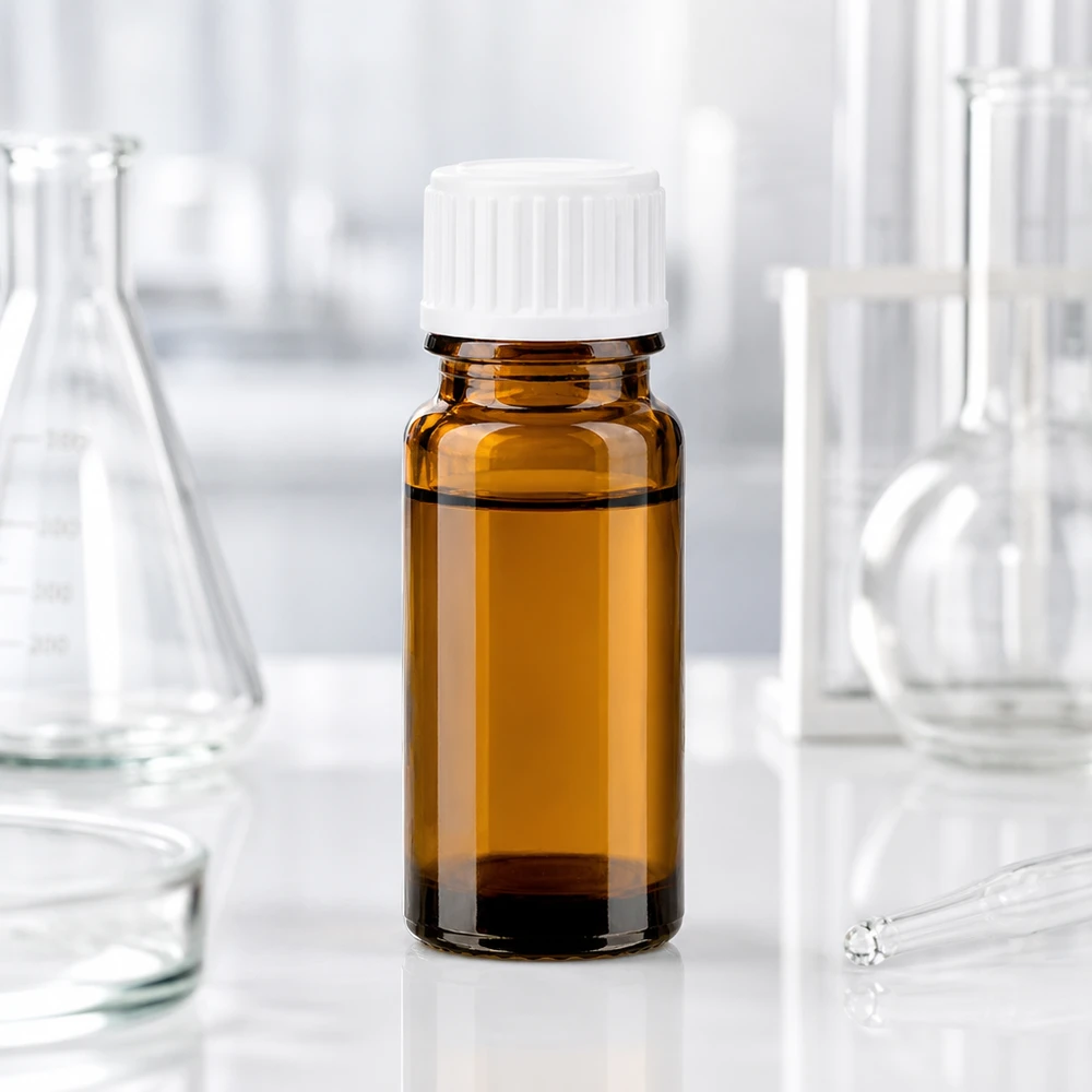 Apteekkipullo ruskea 10ml ruuvikorkki valkoinen standardi Laboratoriossa käytettävä 10 ml:n farmaseuttinen ruskealasi-pullo, jossa on valkoinen tippakorkki