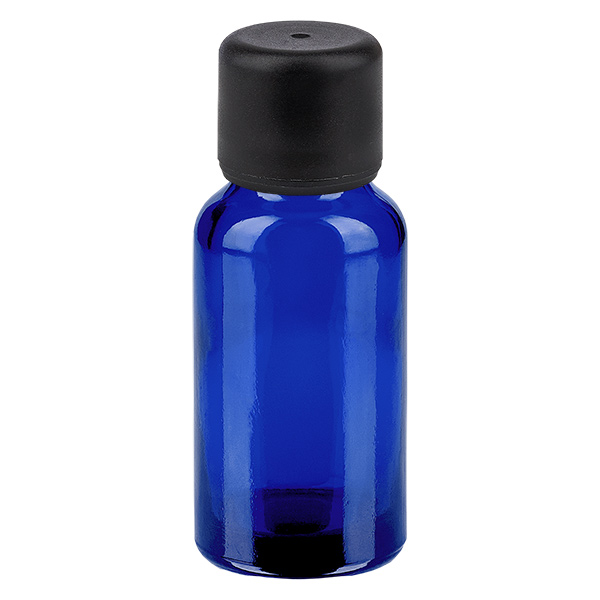 20ml pullo 6mm kierrekorkki musta Standard BlueLine UT18/20 Standard BlueLine UT18/20