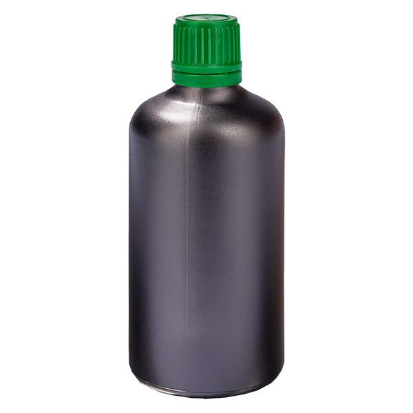 100ml pullo 11mm kierrekorkki vihreä väärentämisen estävä korkki BlackLine UT18/100 100ml pullo 11mm kierrekorkki vihreä väärentämisen estävä korkki BlackLine UT18/100