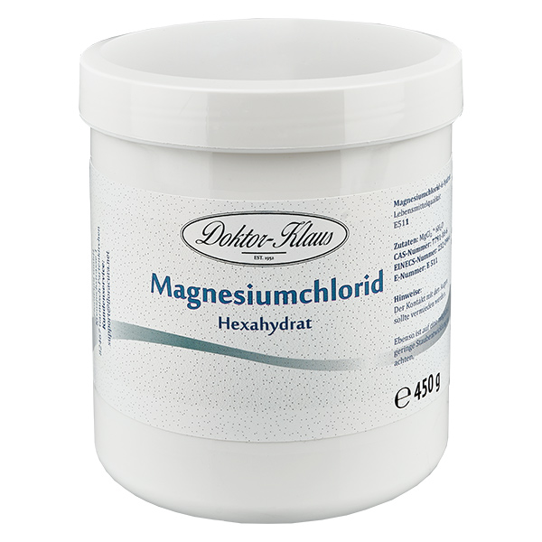 Magnesiumkloridi 450g (E511) Doktor-Klaus Magnesiumkloridi 450g (E511) Doktor-Klaus