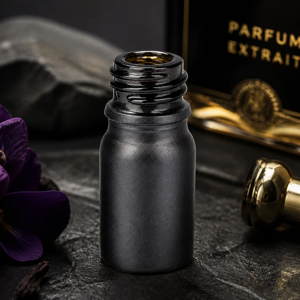 5ml apteekkipullo BlackLine UT18/5 UNiTWIST 5ml apteekkipullo BlackLine UT18/5 UNiTWIST Pieni 5ml apteekkipullo BlackLine UT18/5 UNiTWIST tyylikkäällä mattapintaisella viimeistelyllä eteerisille öljyille.