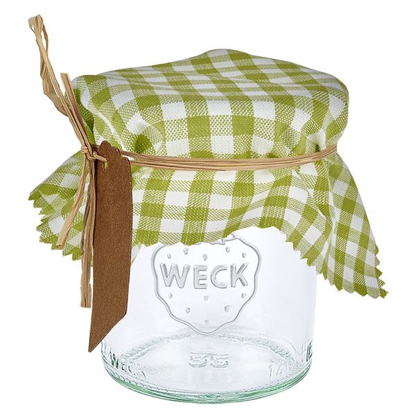 Kankainen korusilppu vihreäruutuinen 12cm neliö.