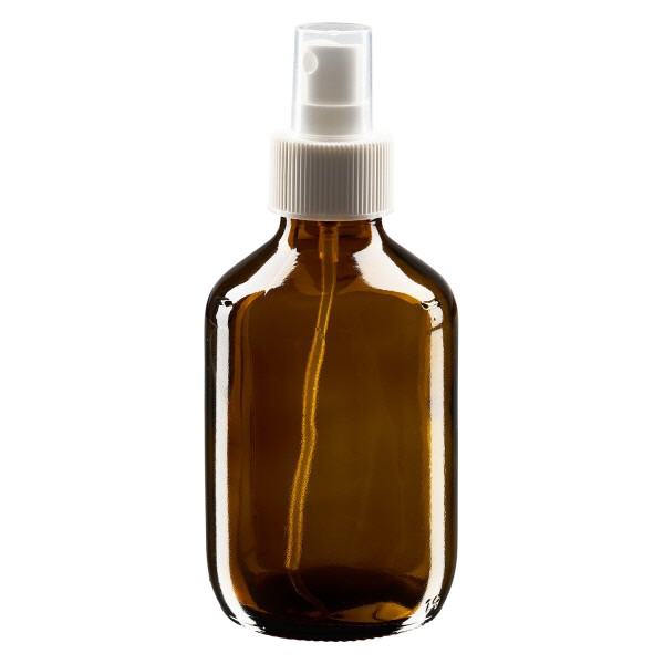 200ml lääkepullo ruskea, pumppusumuttimella valkoinen ApoGlas 200ml lääkepullo ruskea, pumppusumuttimella valkoinen ApoGlas
