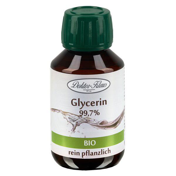 Glyseriini orgaaninen (99,7 %) 100 ml Doktor-Klaus Glyseriini orgaaninen (99,7 %) 100 ml Doktor-Klaus